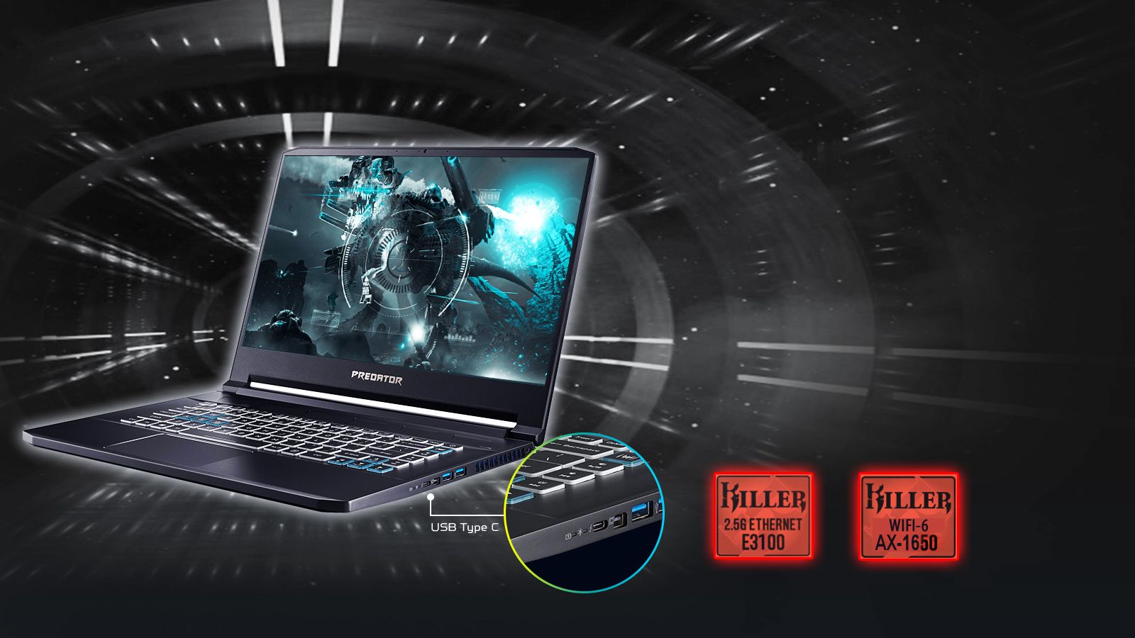 Laptop Gaming Acer Triton 500